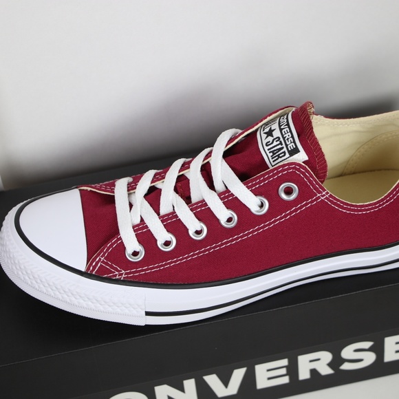 Converse Classic Maroon All Star Low Top - Picture 2 of 8